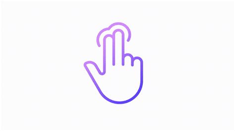 Animated Multi Touch Gradient Icon Img Visuals