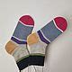 Разноцветные вязаные шерстяные носки 36-38 размер в интернет-магазине ...
