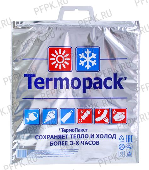 Как пользоваться термопакетом для продуктов?