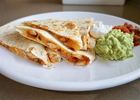 Chipotle Chicken Quesadillas | A Hint of Honey