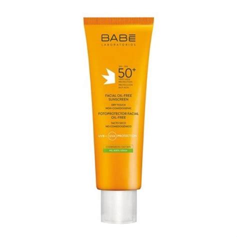 БАБЕ СЛЪНЦЕЗАЩИТЕН КРЕМ ЗА ЛИЦЕ БЕЗ МАСЛА SPF 50 СУХО УСЕЩАНЕ 50 мл BABE FACIAL SUNSCREEN