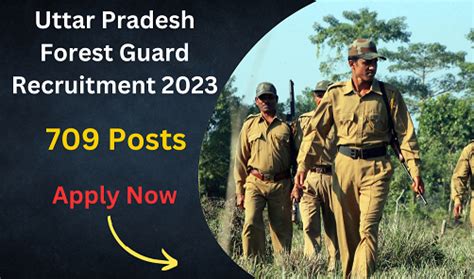 Upsssc Forest Guard Recruitment 2023 709 Posts Apply Now