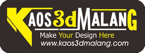 PUSAT KAOS DAN KONVEKSI KOTA MALANG KAOS 3D MALANG