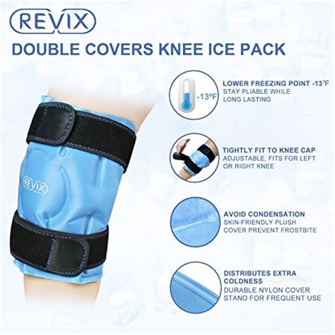 Revix Poche De Glace R Utilisable Pour Blessures Au Genou Compresse