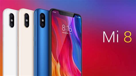 Xiaomi Presents Its New Flagship Smartphone Xiaomi Mi 8