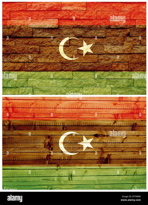 Old libya flag hi-res stock photography and images - Alamy