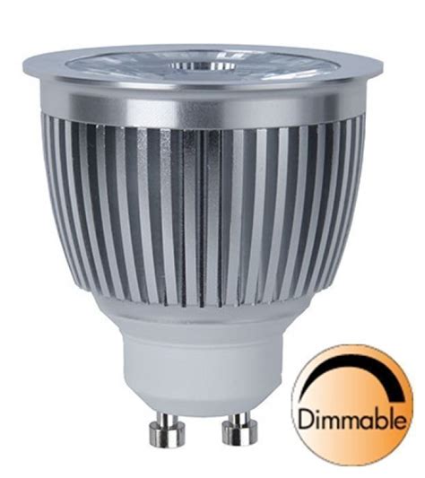 Led Kohdelamppu Spotlight Led 348 10 Ø50x55 Mm Gu10 38° 6 2w 2700k