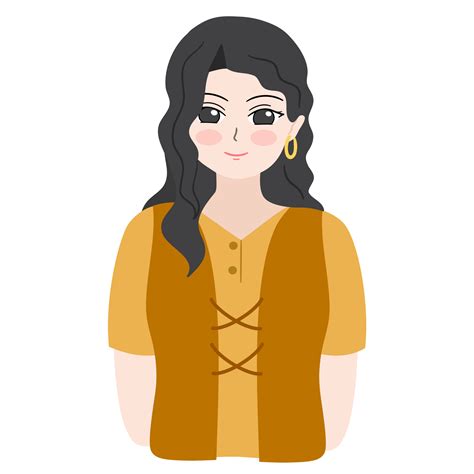 fashionable modern woman avatar 32727124 PNG