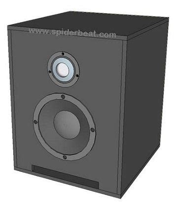 Skema Dan Ukuran Box Speaker 6 Inch X 1 Plus Tweeter 2 Way Audio Speaker