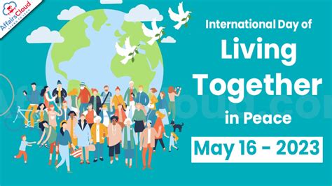 International Day Of Living Together In Peace 2023 May 16