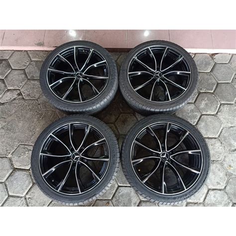 Jual Velg Mobil Bekas Ring 18 Original Lenso Velg R18 Civic HRV Mercy