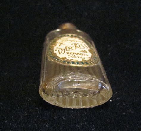 1920's Djer Kiss Perfume Bottle Paris Perfume Kerkoff Paris France Art ...