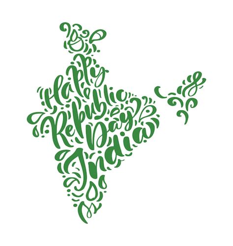 Premium Vector Happy Republic Day India Celebrations With Th