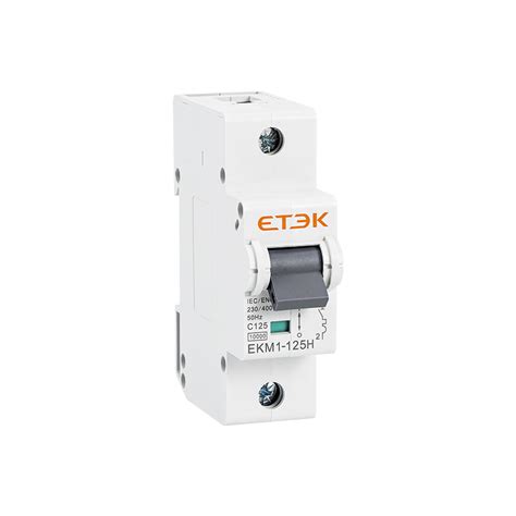 Electric Miniature Circuit Breaker High Performance Mcb Etek Electric