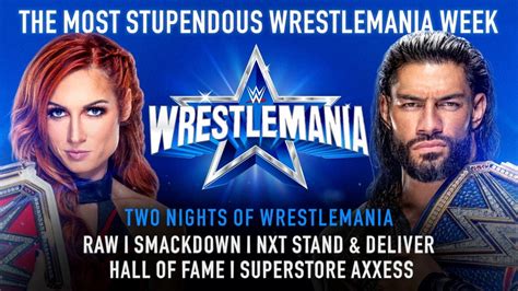 WWE Anuncia Su Calendario De Eventos Para El WrestleMania Week 2022