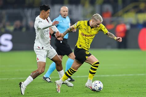 Borussia Dortmund Milan Le Immagini Del Match