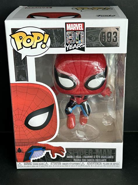 Funko Pop Marvel 80th Anniversary Spider Man First Appearance Otaku Center