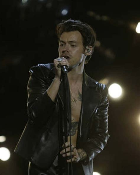 Grammy 2021 Harry Styles Leather Jacket Free Shipping Movie Jackets