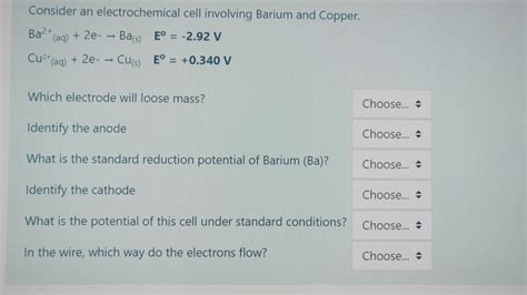 Solved Consider An Electrochemical Cell Involvin Solutioninn