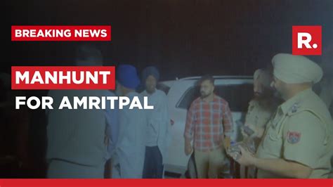 Amritpal Singhs Aides Surrender Republic Accesses Fresh Footage Youtube