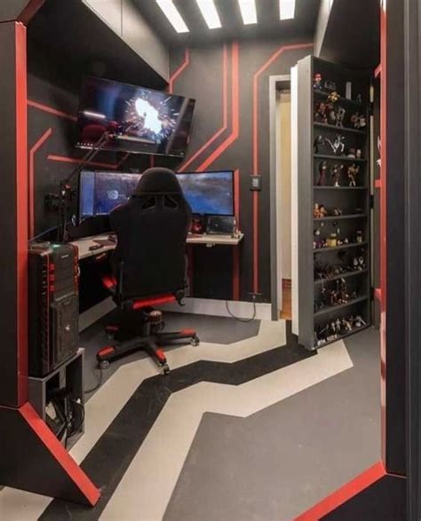 8 PC Gaming Room Ideas and Setups | Video game rooms, Game room design ...