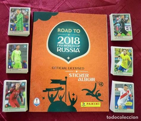 Coleccion Completa Album Cromos Road To Fifa World Cup