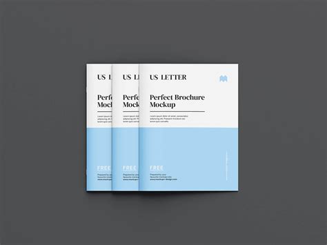 8 Free Us Letter Multipage Bi Fold Brochure Mockup Psd Files Good Mockups