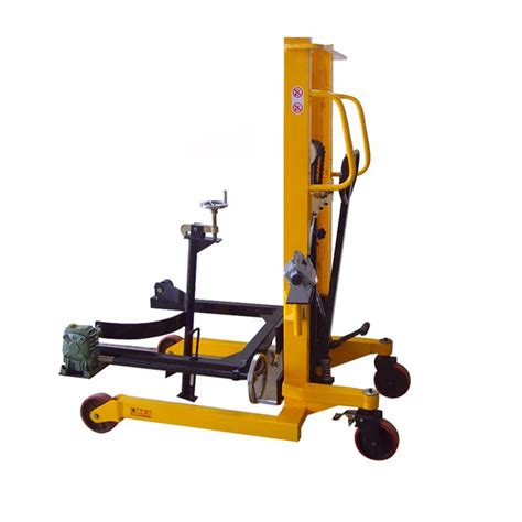 450kg Manual 55 Gallon Drum Carrier Hydraulic Lifter With Scale