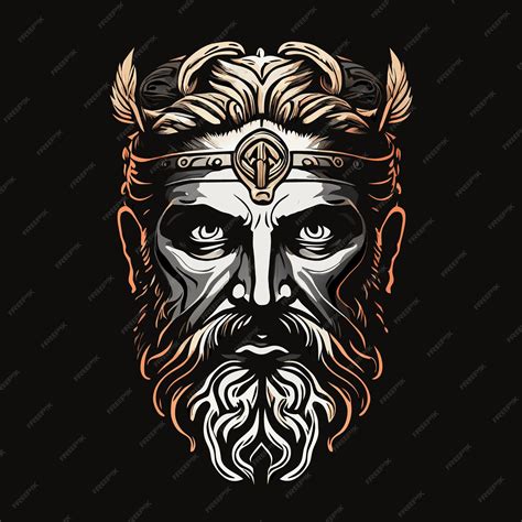 Premium Vector | Historical expressions ancient carthaginian faces ...