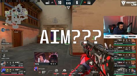 100T Bang Wtf Aim VS FNC Tarik React YouTube