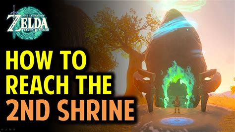 How To Reach The Second Shrine In Great Sky Island The Legend Of