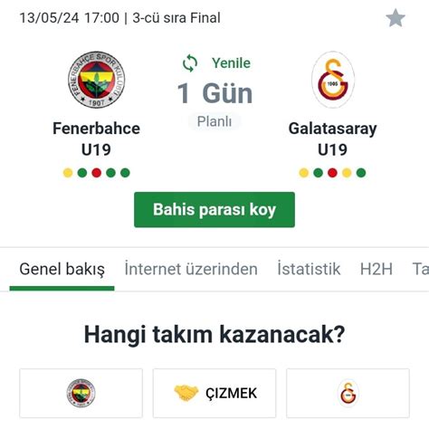 May S Fenerbah E Galatasaray U Ma Galatasaray S Zl K