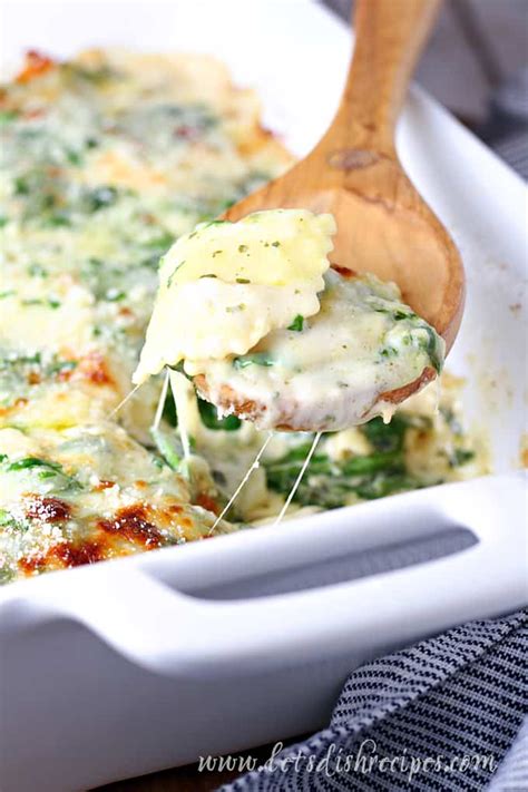 Easy Spinach Ravioli Bake Lets Dish Recipes