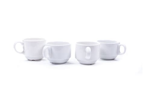 White Ceramic Mugs Free Stock Photo - Public Domain Pictures