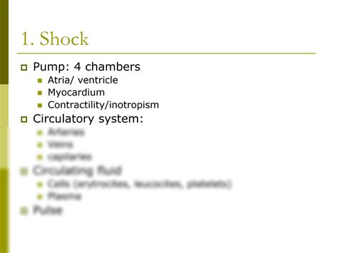 Solution First Aid Shock Fractures Studypool