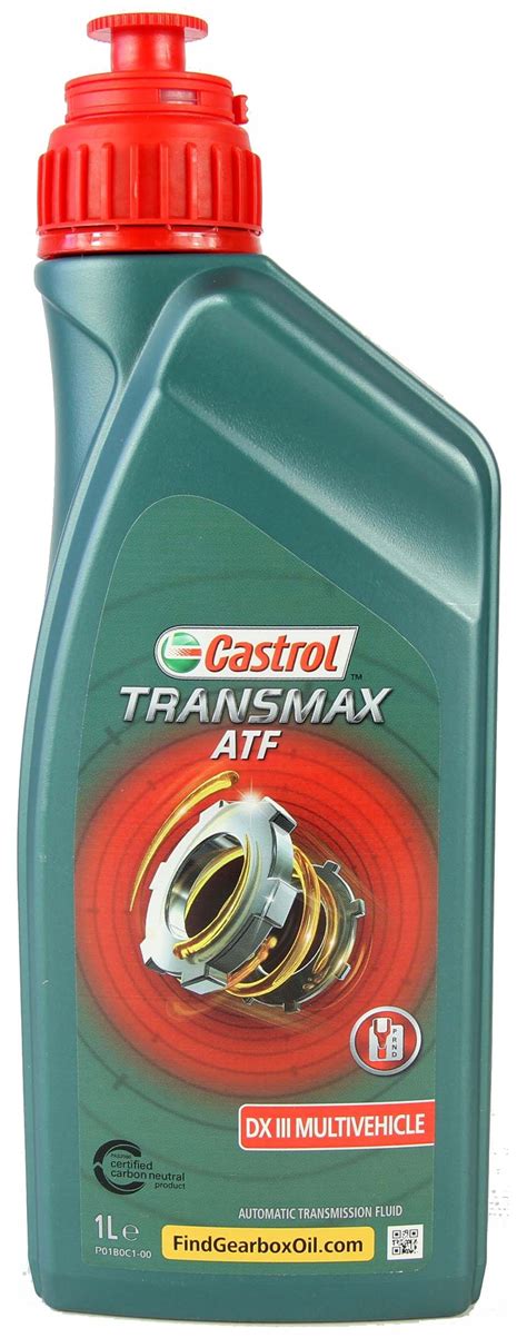 Castrol Transmax Atf Dex Iii Multivehicle L D Za Z Z