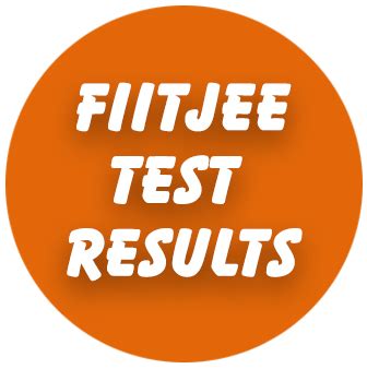 FIITJEE | Test Results