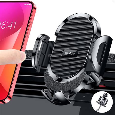 Blukar Car Phone Holder Air Vent Car Phone Mount Cradle With One