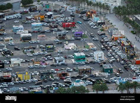 Aerial View Of Lusail Food Arena Lusail Marina Qatar Stock Photo Alamy