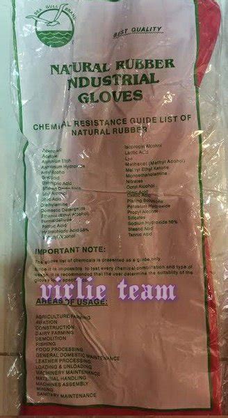 Jual Sarung Tangan Karet Natural Rubber Gloves Sea Gull Di Lapak