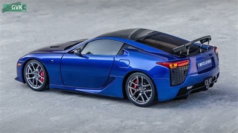 Lexus LFA Blue Pearl Custom 1 18 Autoart GVK Customs Flickr