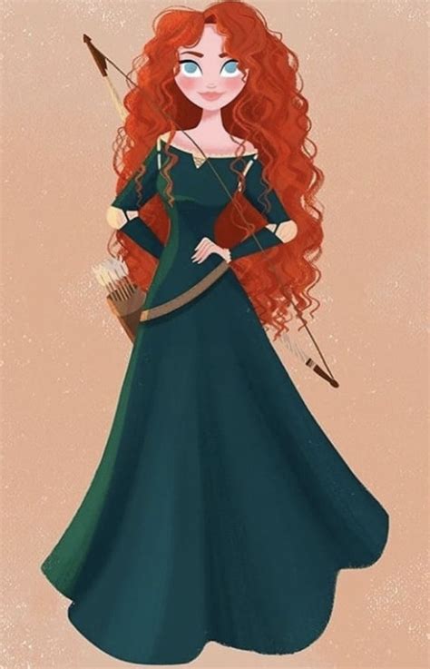 Pin By Llitastar On Princesa Merida Disney Princess Art Merida