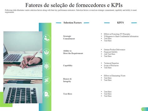 Os Principais Modelos De Crit Rios De Sele O De Fornecedores