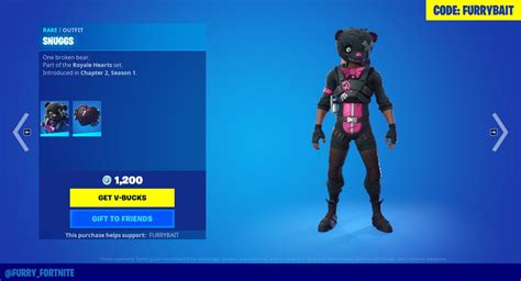 Fortnite Furry Bait 🐱meow Skulls💀 And 🐻grizz🤖 On Twitter Available