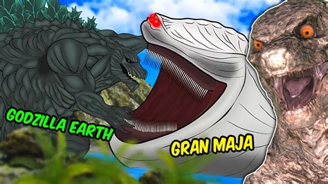 Godzilla Earth Vs Mega El Gran Maja Reaction Youtube