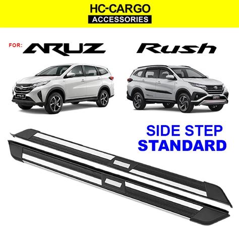 Perodua Aruz Toyota Rush Heavy Duty Door Side Step Running Board