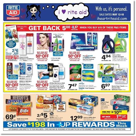 Weekly Ad Scan Rite Aid Ad Scan Week Of 5 12 5 18