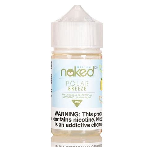 Naked 100 Menthol Melon Polar Breeze E Juice 60ml Vapesourcing