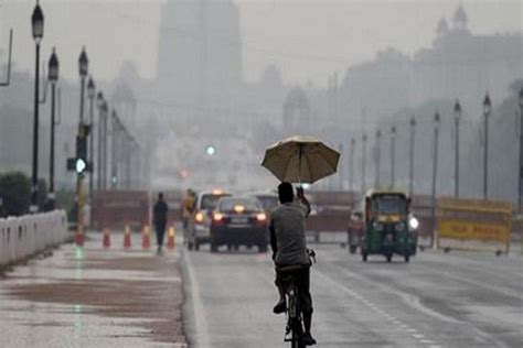 Heavy Rains Thunderstorm Lash Parts Of Delhi Ncr More Downpour Likely