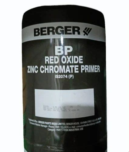 Berger Bp Red Oxide Zinc Chromate Primer L At Best Price In